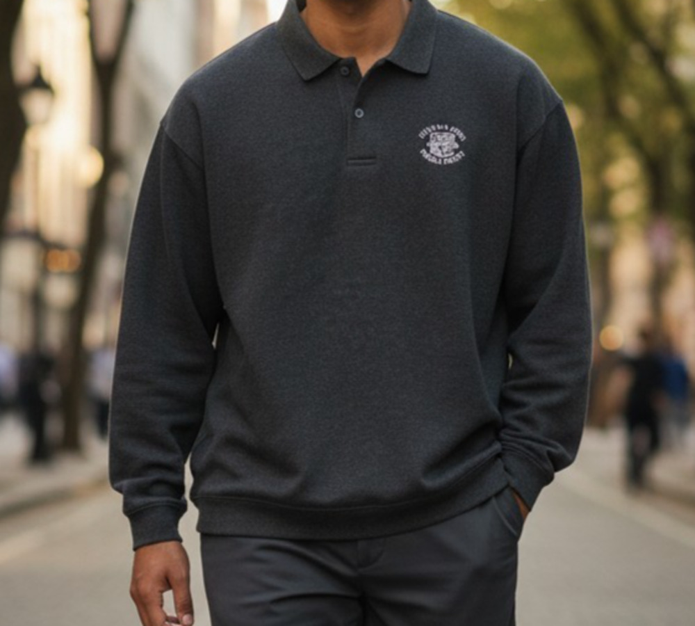 Ashworth 100th US Open Pebble Beach Men's XL Gray Long Sleeve Pullover